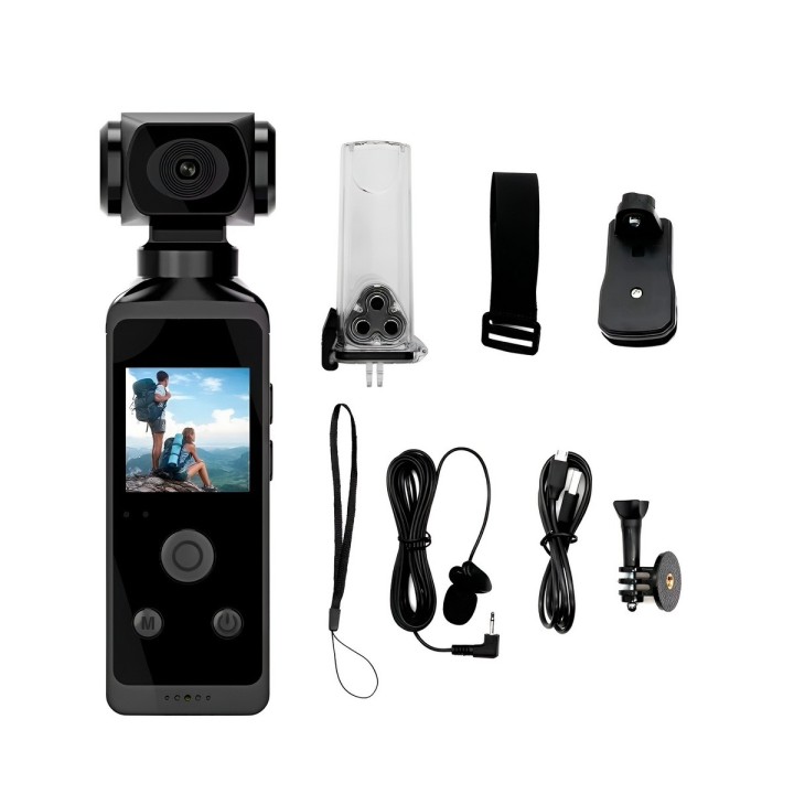 Cámara De Acción De Bolsillo 4k Wifi Gimbal Inteligente