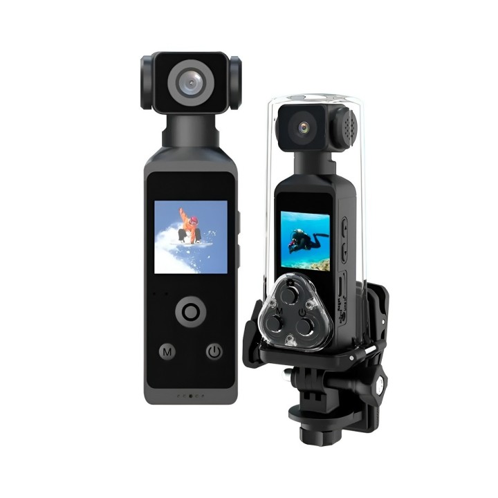 Cámara De Acción De Bolsillo 4k Wifi Gimbal Inteligente
