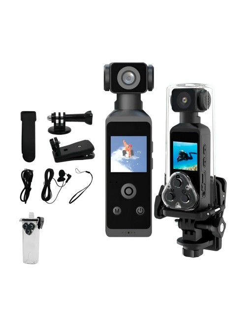 Cámara De Acción De Bolsillo 4k Wifi Gimbal Inteligente