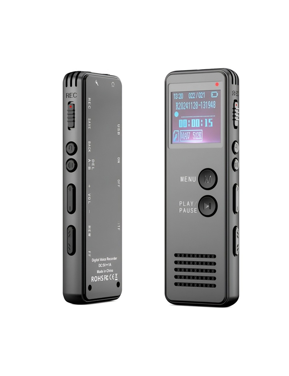 Grabadora De Voz Digital Profesional Espia Reduccion Ruido