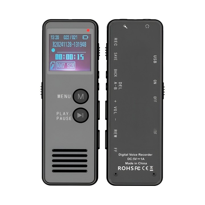Grabadora De Voz Digital Profesional Espia Reduccion Ruido