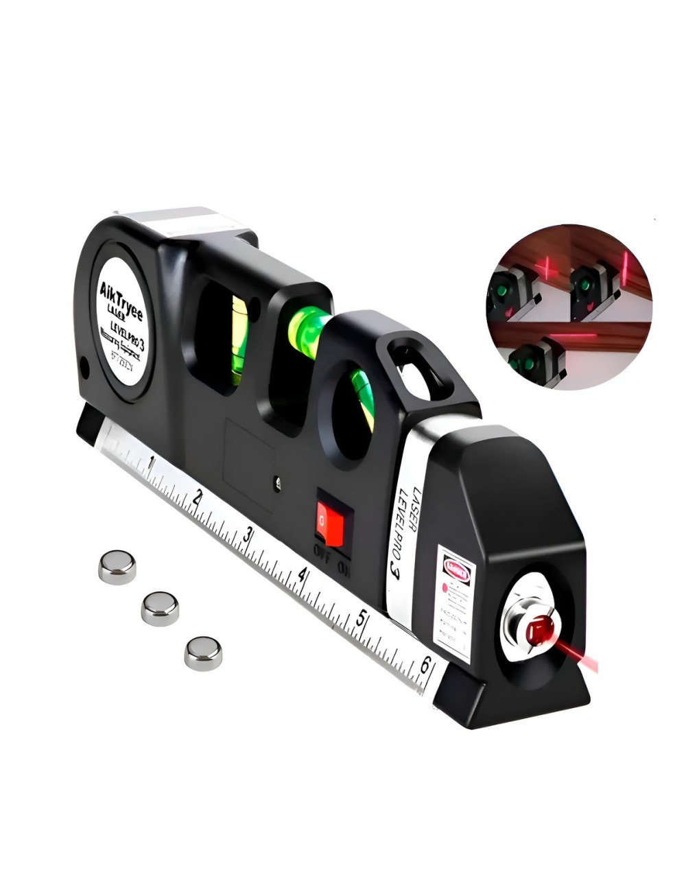 Nivel Laser Autonivelante Multipropósito 4 - 1 Cinta Metrica