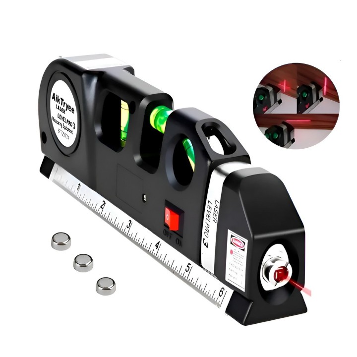 Nivel Laser Autonivelante Multipropósito 4 - 1 Cinta Metrica