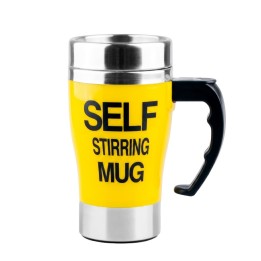 Mug Pocillo Mezclador Automático Termo Acero Inoxidable