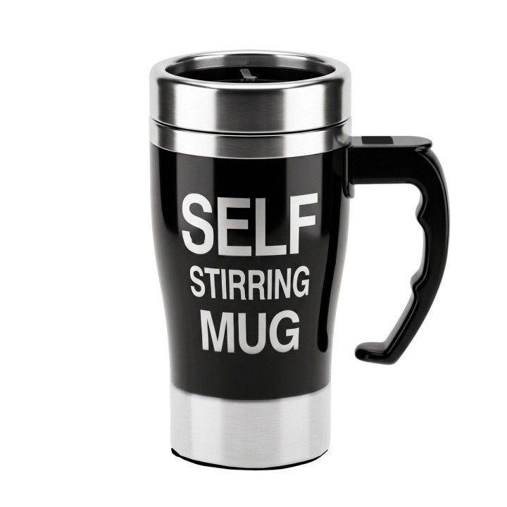 Mug Pocillo Mezclador Automático Termo Acero Inoxidable