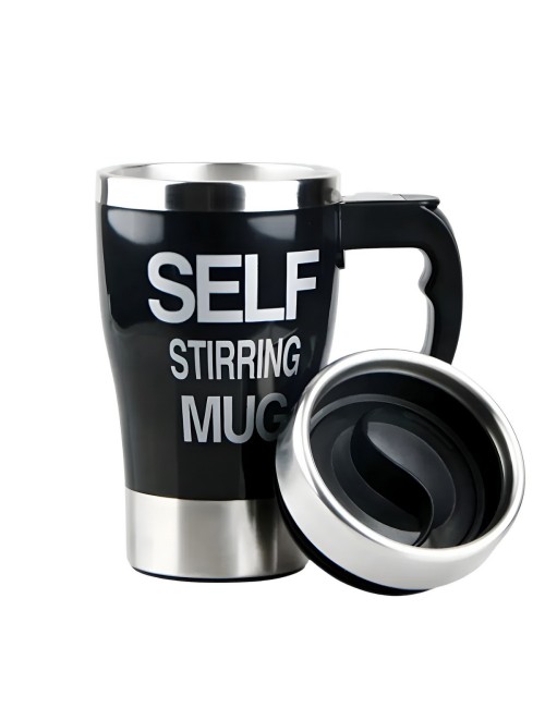 Mug Pocillo Mezclador Automático Termo Acero Inoxidable