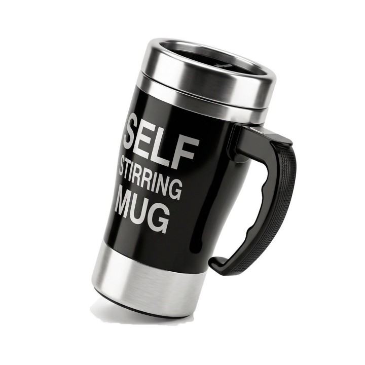 Mug Pocillo Mezclador Automático Termo Acero Inoxidable