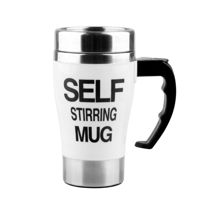 Mug Pocillo Mezclador Automático Termo Acero Inoxidable