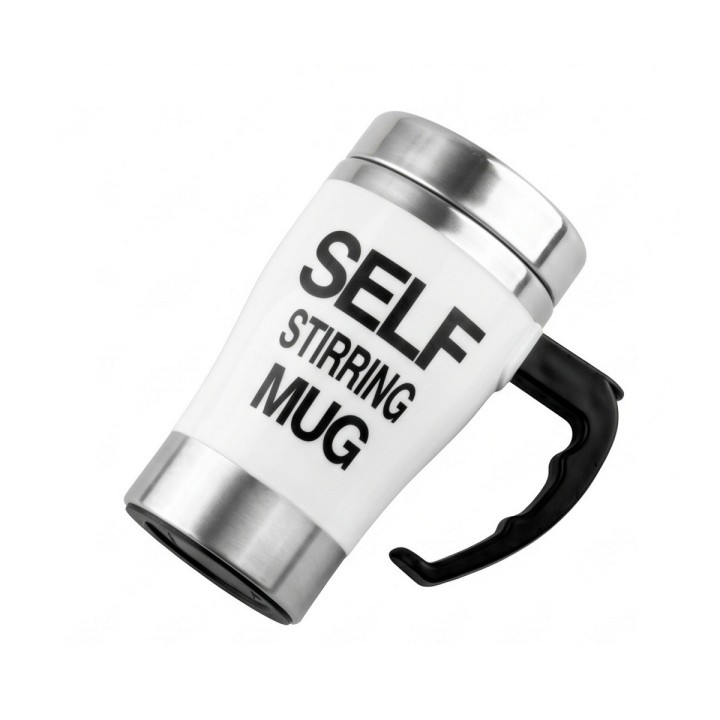 Mug Pocillo Mezclador Automático Termo Acero Inoxidable