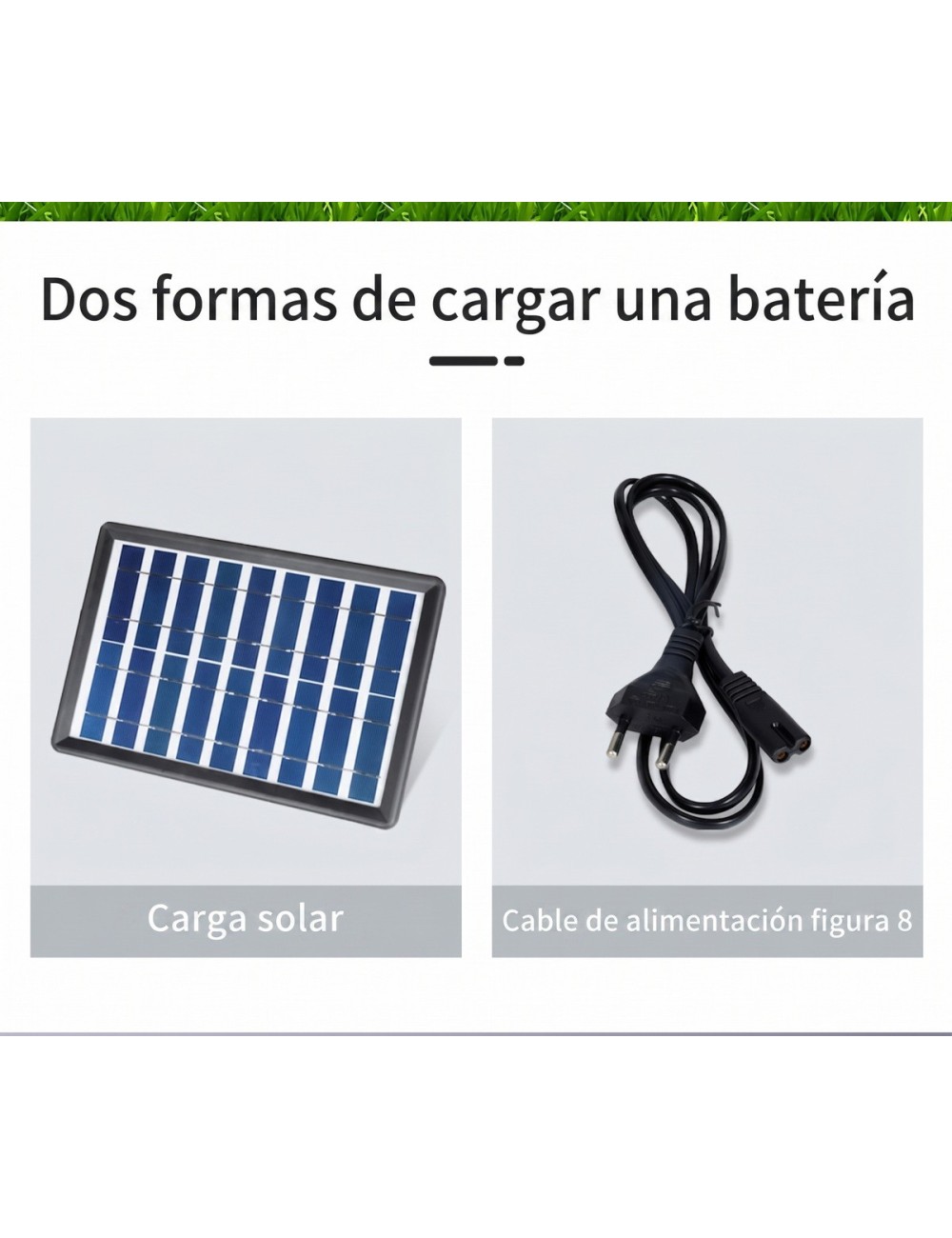 Ventilador Recargable 14 Pulgadas Panel Solar Luz Led Usb