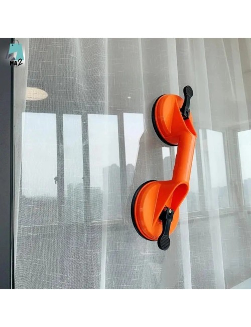 Ventosa Doble Para Vidrio Porcelanato Carga Liviana 50kg