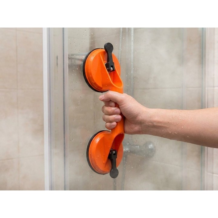 Ventosa Doble Para Vidrio Porcelanato Carga Liviana 50kg