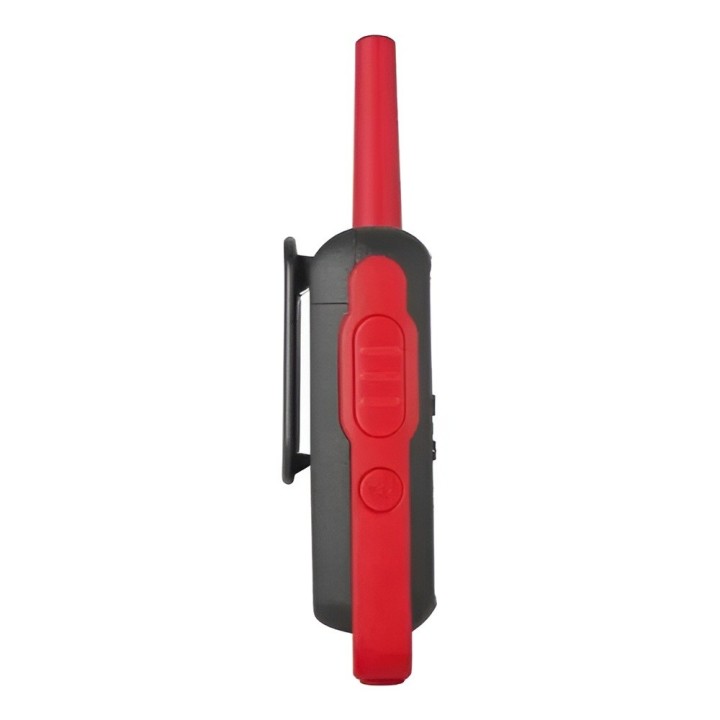 Walkie-talkie Motorola T210 T210 De 2 Radios Y Frecuencia Frs/gmrs. - Negro Con Rojo