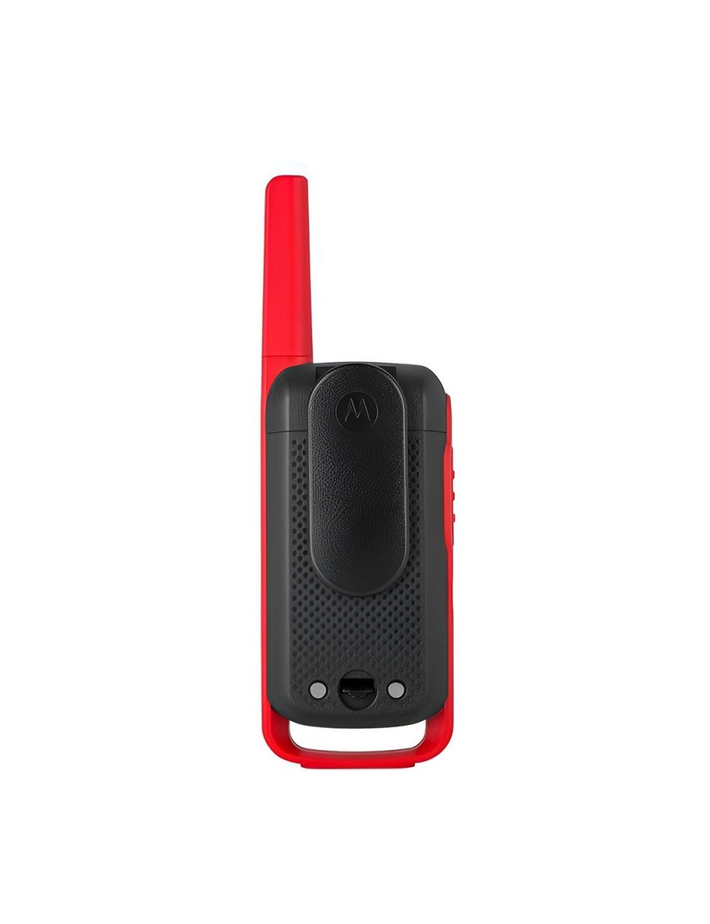 Walkie-talkie Motorola T210 T210 De 2 Radios Y Frecuencia Frs/gmrs. - Negro Con Rojo
