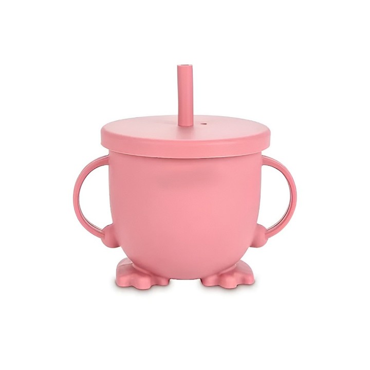 Set Alimentación Silicona Bebé Plato Vaso Babero
