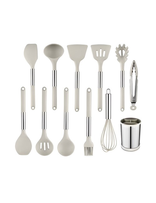 Set Juego De Utensilios De Cocina Silicona 12 Piezas Base