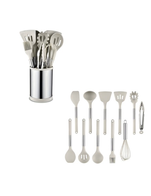 Set Juego De Utensilios De Cocina Silicona 12 Piezas Base