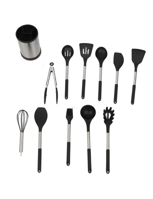 Set Juego De Utensilios De Cocina Silicona 12 Piezas Base