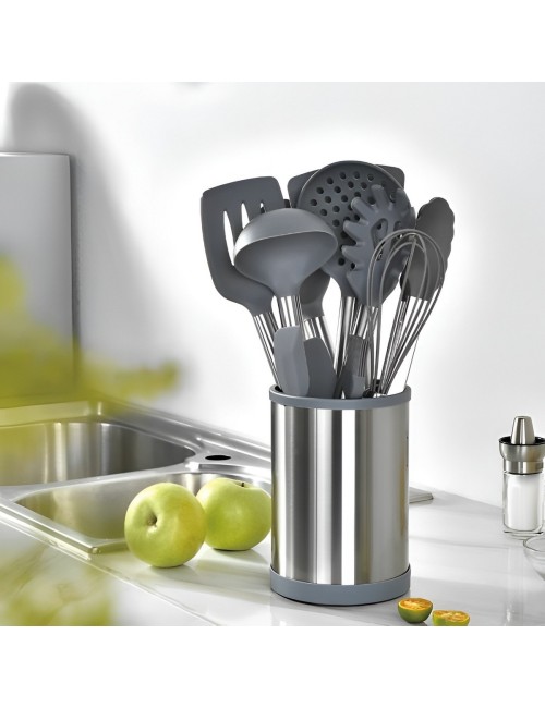 Set Juego De Utensilios De Cocina Silicona 12 Piezas Base