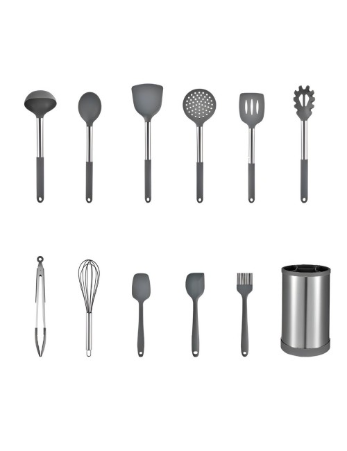 Set Juego De Utensilios De Cocina Silicona 12 Piezas Base