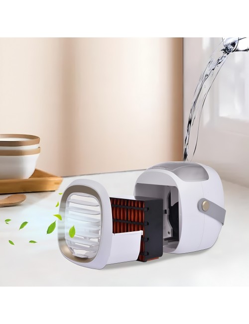 Aire Acondicionado Portátil Mini Enfriador Humidificador Usb