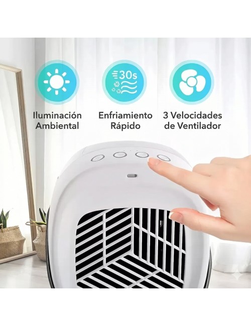 Aire Acondicionado Portátil Mini Enfriador Humidificador Usb