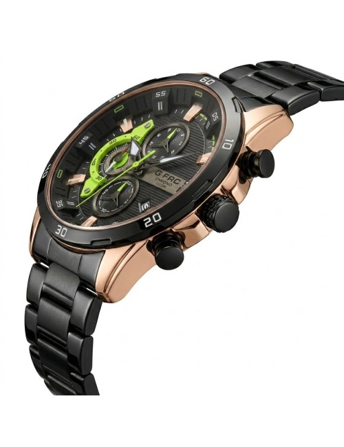 Reloj G-force Gr8402 Cronógrafo De Acero + Estuche Premium