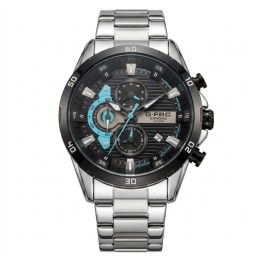 Reloj G-force Gr8402 Cronógrafo De Acero + Estuche Premium