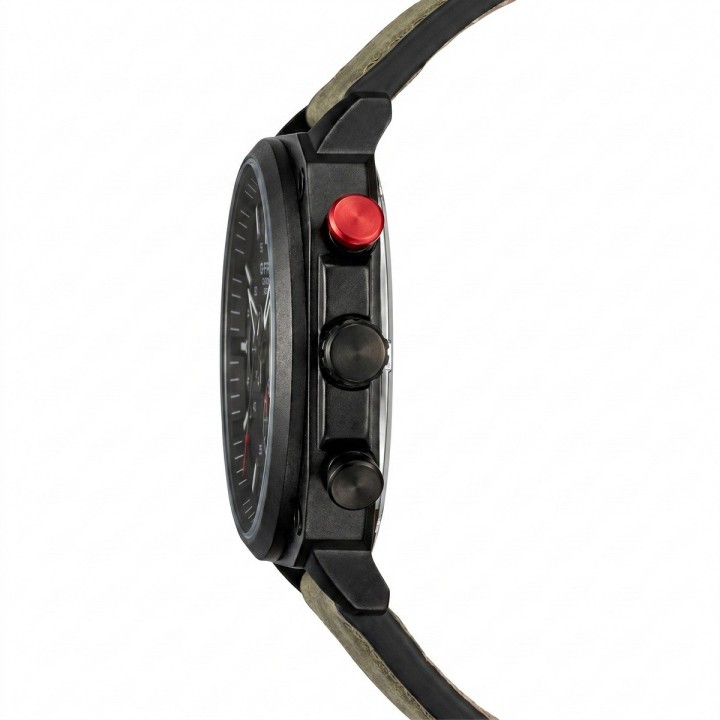 Reloj G-force Gr8398 Cronógrafo Cuero + Estuche Premium