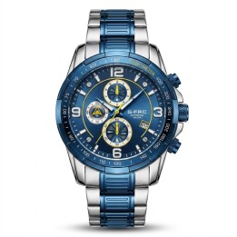 Reloj G-force Gf8020 Cronógrafo De Acero + Estuche Premium