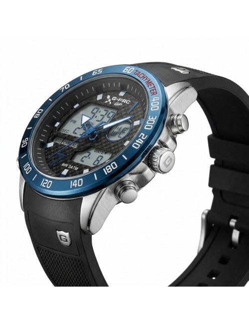Reloj G-force Al191 Doble Hora Deportivo + Estuche Premium