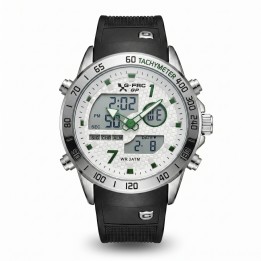 Reloj G-force Al191 Doble Hora Deportivo + Estuche Premium