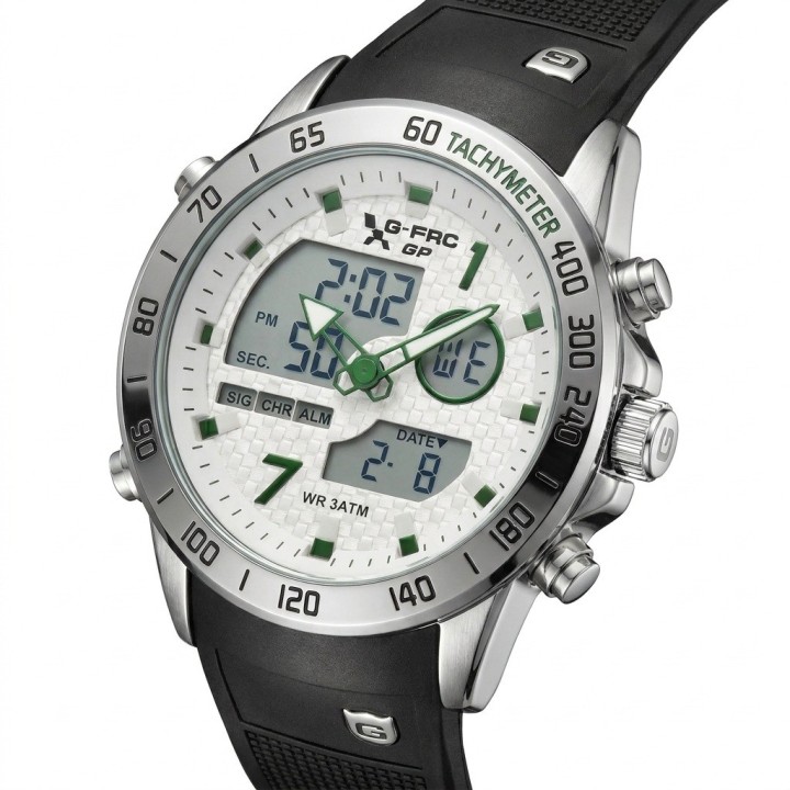 Reloj G-force Al191 Doble Hora Deportivo + Estuche Premium