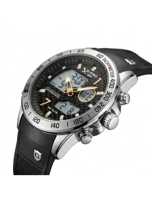 Reloj G-force Al191 Doble Hora Deportivo + Estuche Premium