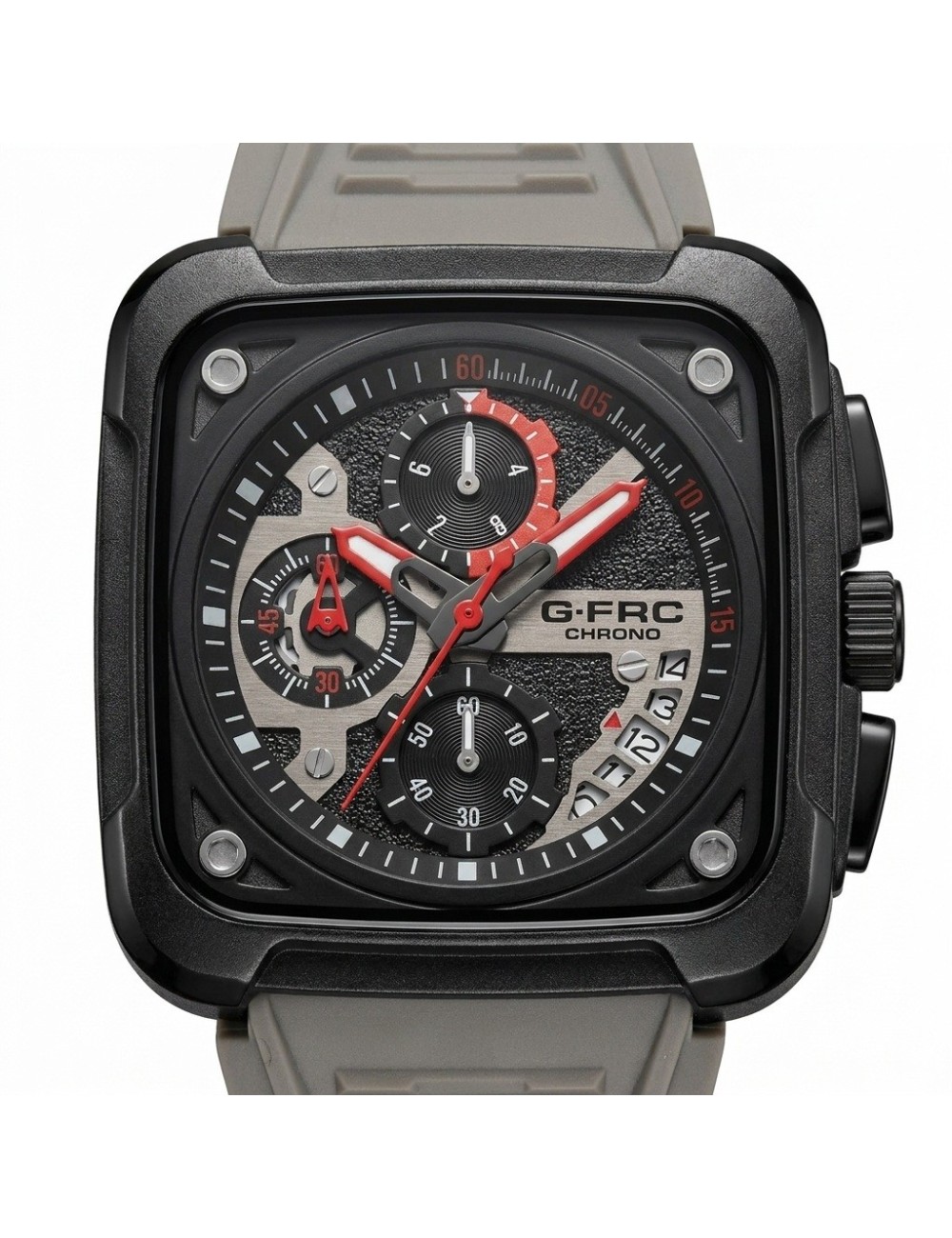 Reloj G-force Gr8461 Cronógrafo Deportivo + Estuche Premium