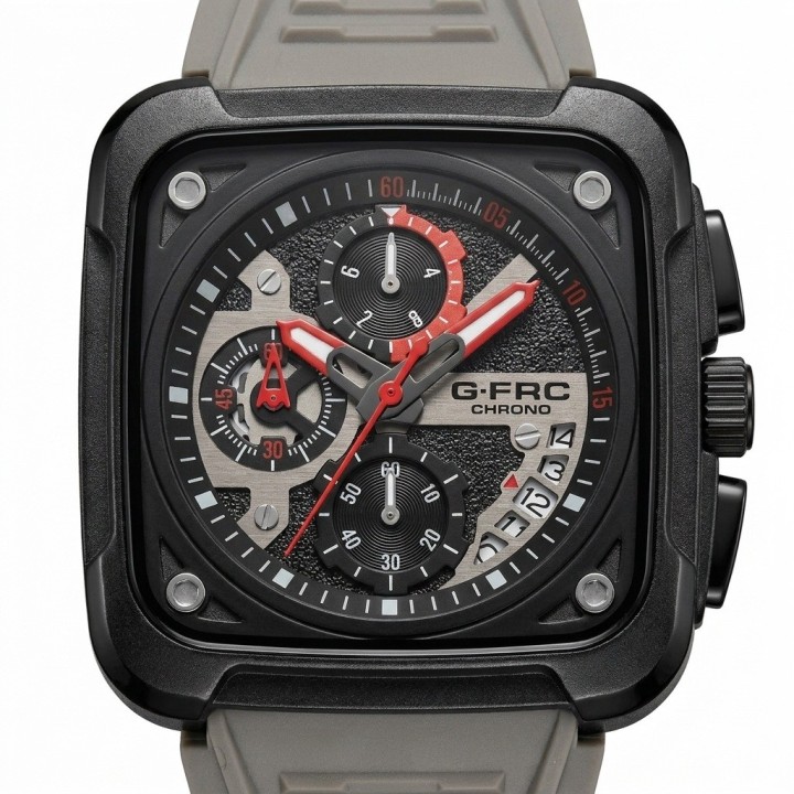 Reloj G-force Gr8461 Cronógrafo Deportivo + Estuche Premium