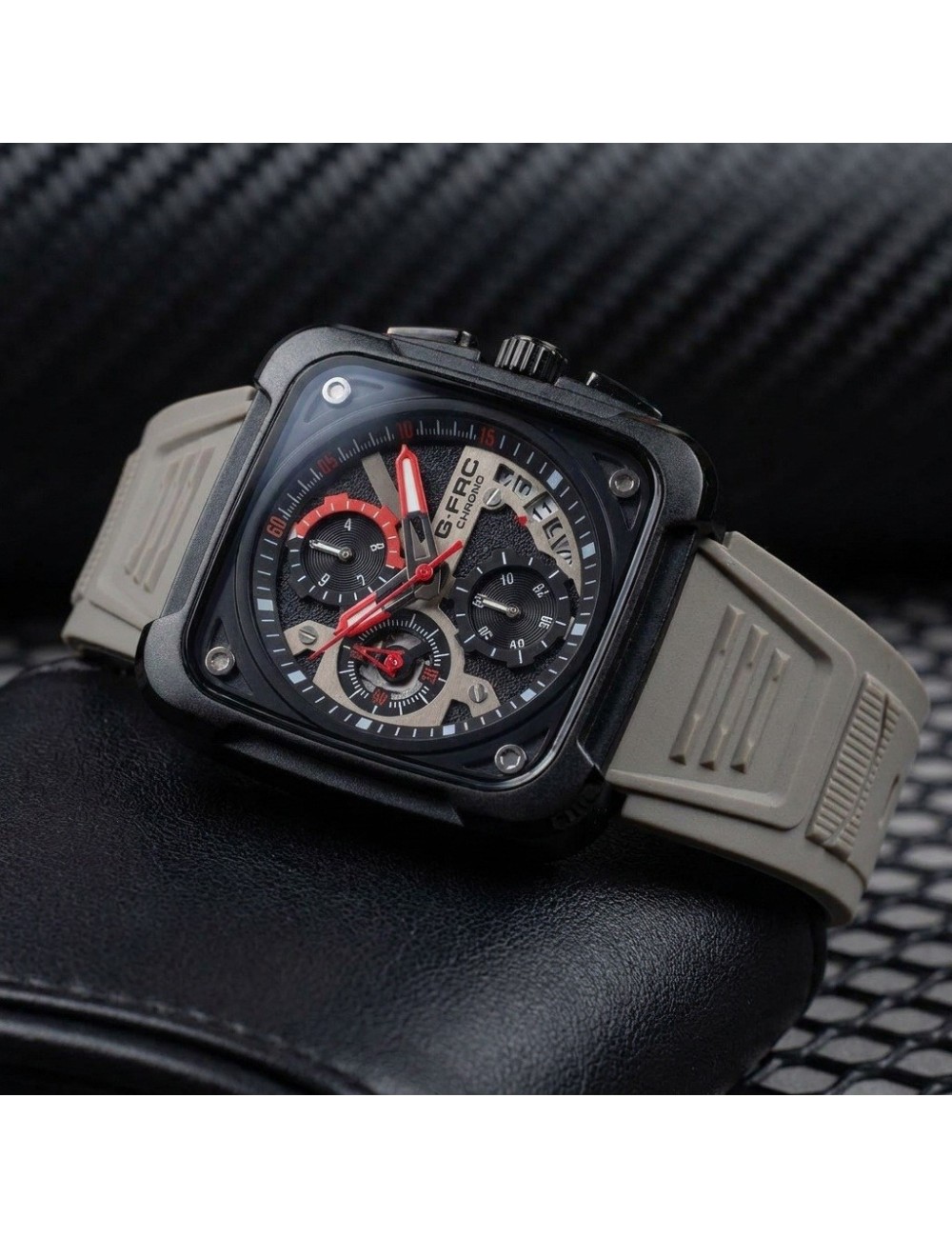 Reloj G-force Gr8461 Cronógrafo Deportivo + Estuche Premium