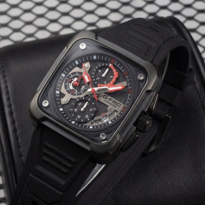 Reloj G-force Gr8461 Cronógrafo Deportivo + Estuche Premium