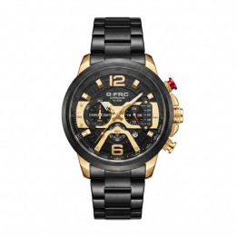 Reloj G-force Gr8329 Cronógrafo De Acero + Estuche Premium