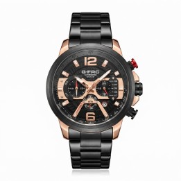 Reloj G-force Gr8329 Cronógrafo De Acero + Estuche Premium
