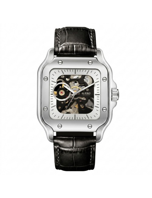 Reloj G-force At10b Automático En Cuero + Estuche Premium