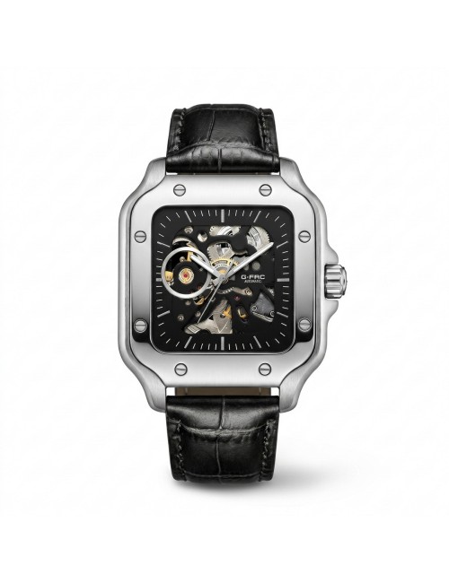 Reloj G-force At10b Automático En Cuero + Estuche Premium