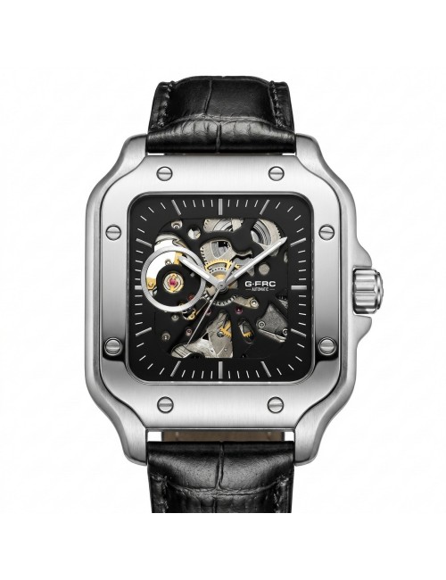 Reloj G-force At10b Automático En Cuero + Estuche Premium