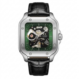 Reloj G-force At10b Automático En Cuero + Estuche Premium