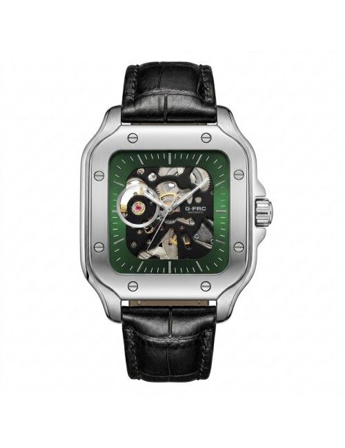 Reloj G-force At10b Automático En Cuero + Estuche Premium