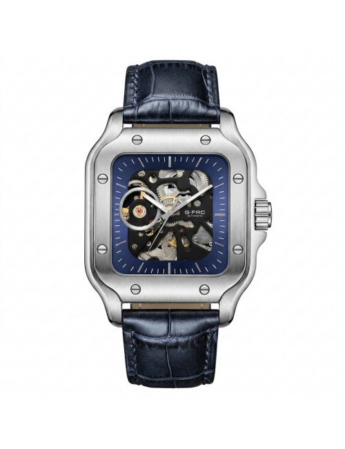 Reloj G-force At10b Automático En Cuero + Estuche Premium