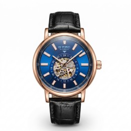Reloj G-force At9829 Automático En Cuero + Estuche Premium
