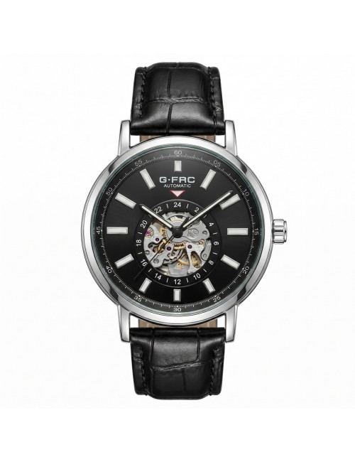 Reloj G-force At9829 Automático En Cuero + Estuche Premium