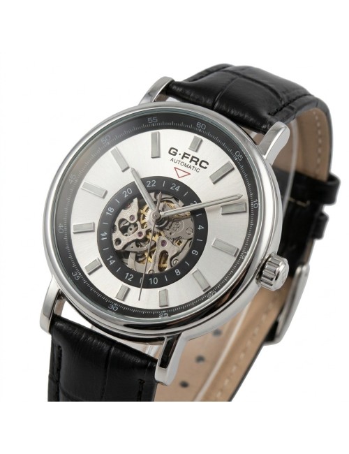 Reloj G-force At9829 Automático En Cuero + Estuche Premium