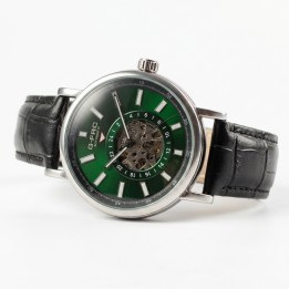 Reloj G-force At9829 Automático En Cuero + Estuche Premium